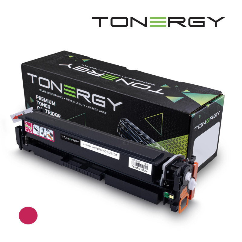 Tonergy съвместима Тонер Касета Compatible Toner Cartridge HP 207X 206X W2213X W2113X Magenta, High Capacity 2450 pages Tonergy съвместима Тонер Касета Compatible Toner Cartridge HP 207X 206X W2213X W2113X Magenta, High Capacity 2450 pages