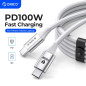 Orico кабел Cable USB C-to-C PD 100W Charging 1.0m Black - CDX-100CC-BK Orico кабел Cable USB C-to-C PD 100W Charging 1.0m Black - CDX-100CC-BK