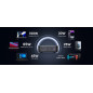Ugreen универсално зарядно за стена Charger Wall 100W GaN Nexode CD328, 1 x USB-A, 3 x Type-C - 90928 Ugreen универсално зарядно за стена Charger Wall 100W GaN Nexode CD328, 1 x USB-A, 3 x Type-C - 90928