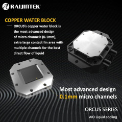 Raijintek водно охлаждане Water Cooling - ORCUS 120 RBW