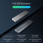 Orico външна кутия за диск Storage - Case - M.2 NVMe M-key 10 Gbps - PCM2-C3-SV Orico външна кутия за диск Storage - Case - M.2 NVMe M-key 10 Gbps - PCM2-C3-SV