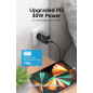 Vention бързо зарядно Fast Charger Wall - QC4.0, PD3.0 Type-C, 30W Black - FAIB0 Vention бързо зарядно Fast Charger Wall - QC4.0, PD3.0 Type-C, 30W Black - FAIB0