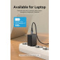 Vention бързо зарядно Fast Charger Wall - QC4.0, PD3.0 Type-C, 30W Black - FAIB0 Vention бързо зарядно Fast Charger Wall - QC4.0, PD3.0 Type-C, 30W Black - FAIB0