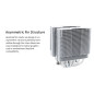 Thermalright охладител CPU Cooler Peerless Assassin 120 White A-RGB - Dual-Tower - LGA1851/LGA1700/AM5 Thermalright охладител CPU Cooler Peerless Assassin 120 White A-RGB - Dual-Tower - LGA1851/LGA1700/AM5