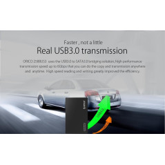 Orico външна кутия за диск Storage - Case - 2.5 inch USB3.0 SILVER - 2588US3-V1-SV