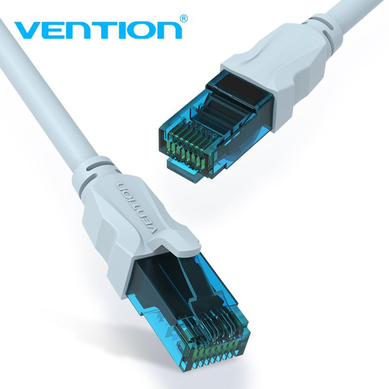 Vention Кабел LAN UTP Cat5e Patch Cable - 5M Blue - VAP-A10-S500 Vention Кабел LAN UTP Cat5e Patch Cable - 5M Blue - VAP-A10-S500