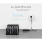 Orico докинг станция Storage - HDD/SSD Dock/Duplicator - 5x 2.5 and 3.5 inch USB3.0 - 6558US3 Orico докинг станция Storage - HDD/SSD Dock/Duplicator - 5x 2.5 and 3.5 inch USB3.0 - 6558US3