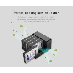 Orico докинг станция Storage - HDD/SSD Dock/Duplicator - 5x 2.5 and 3.5 inch USB3.0 - 6558US3