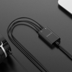 Orico външна звукова карта USB Sound card - Headphones, Mic, Black - SKT2-BK