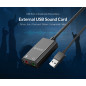 Orico външна звукова карта USB Sound card - Headphones, Mic, Black - SKT2-BK Orico външна звукова карта USB Sound card - Headphones, Mic, Black - SKT2-BK