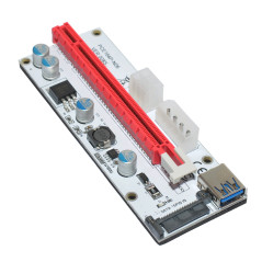 Makki Екстендер Mining Riser/Extender PCI Express 1x to 16x v.8 - 270uf - MAKKI-SR138-270