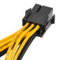 Makki Mining PCI-E Splitter 6pin - 2x 6pin - MAKKI-CABLE-PCIE6-TO-2x6 Makki Mining PCI-E Splitter 6pin - 2x 6pin - MAKKI-CABLE-PCIE6-TO-2x6
