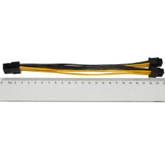 Makki Mining PCI-E Splitter 6pin - 2x 6pin - MAKKI-CABLE-PCIE6-TO-2x6