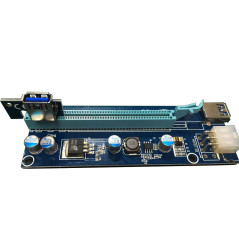 Makki Mining Riser/Extender PCI Express 1x to 16x v.1701A - 470uf - MAKKI-SR1701A-470