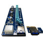 Makki Mining Riser/Extender PCI Express 1x to 16x v.1701A - 470uf - MAKKI-SR1701A-470