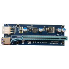 Makki Mining Riser/Extender PCI Express 1x to 16x v.1701A - 470uf - MAKKI-SR1701A-470