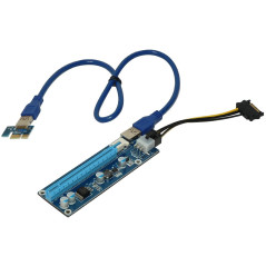 Makki Екстендер MAKKI Mining Riser PCI Express 1x to 16x - 270uf - MAKKI-SR135-270