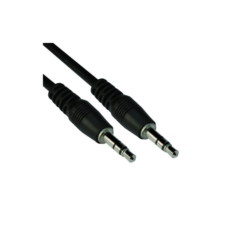 VCom Аудио Кабел 3.5mm Stereo M / M - CV201-0.5m VCom Аудио Кабел 3.5mm Stereo M / M - CV201-0.5m