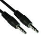 VCom Аудио Кабел 3.5mm Stereo M / M - CV201-0.5m VCom Аудио Кабел 3.5mm Stereo M / M - CV201-0.5m