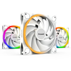 be quiet! комплект вентилатори Fan Pack 3-in-1 3 x 140mm - LIGHT WINGS White 140mm PWM high-speed Triple-Pack