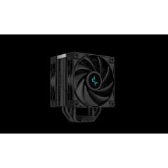 DeepCool охладител CPU Cooler AK400 Zero Dark Plus - Dual-Fan - LGA1700/AM5