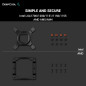 DeepCool охладител CPU Cooler AK400 Zero Dark Plus - Dual-Fan - LGA1700/AM5 DeepCool охладител CPU Cooler AK400 Zero Dark Plus - Dual-Fan - LGA1700/AM5