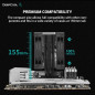 DeepCool охладител CPU Cooler AK400 Zero Dark Plus - Dual-Fan - LGA1700/AM5 DeepCool охладител CPU Cooler AK400 Zero Dark Plus - Dual-Fan - LGA1700/AM5