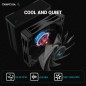 DeepCool охладител CPU Cooler AK400 Zero Dark Plus - Dual-Fan - LGA1700/AM5 DeepCool охладител CPU Cooler AK400 Zero Dark Plus - Dual-Fan - LGA1700/AM5