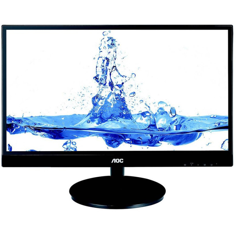 Aoc monitor led I2369VM (58.4cm - 23", IPS WLED, 1920x1080, 20000000:1 DCR, 16:9, 178°/178° , 6ms, VGA, 2 x HDMI,display port, -