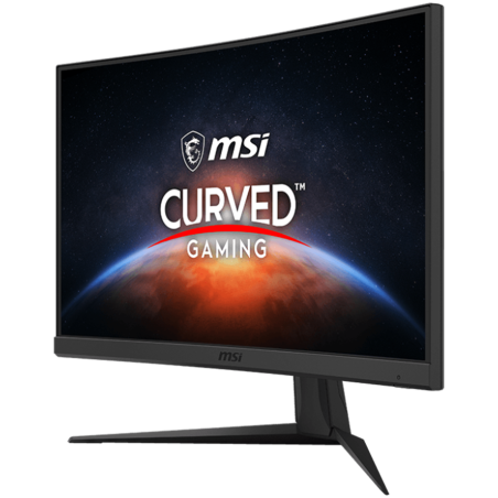 MSI Optix G24C6 Curved Gaming Monitor, 23.6" 144Hz, FHD (1920x1080), VA Anti-glare, 1ms, 250nit, 3000:1, 178°/178°, 1500R Curve,