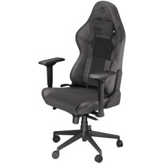 Endorfy Scrim BK Gaming Chair, PU Leather + Breathable Fabric, Cold-pressed Foam, Memory Foam Cushions, Class 4 Gas Lift Cylinde
