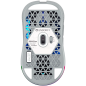 Endorfy GEM Plus Wireless Onyx White Gaming Mouse, PIXART PAW3395 Optical Gaming Sensor, 26000DPI, 74G Lightweight design, KAILH