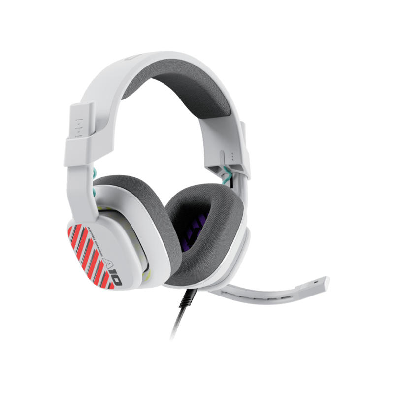 LOGITECH ASTRO A10 Wired Gaming Headsets - STAR KILLER BASE - WHITE - 3.5 MM LOGITECH ASTRO A10 Wired Gaming Headsets - STAR KILLER BASE - WHITE - 3.5 MM