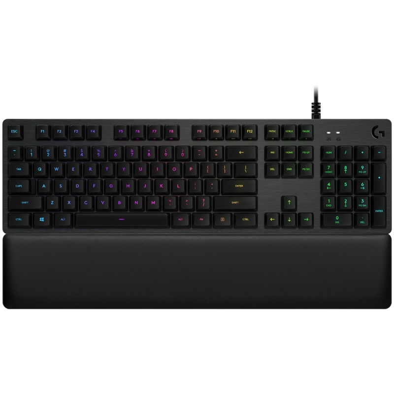 LOGITECH G513 Corded LIGHTSYNC Mechanical Gaming Keyboard - CARBON - US INT'L - USB - TACTILE LOGITECH G513 Corded LIGHTSYNC Mechanical Gaming Keyboard - CARBON - US INT'L - USB - TACTILE