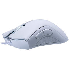 Razer DeathAdder Essential White Edition, Gaming Mouse, True 6 400 DPI optical sensor, Ergonomic Form Factor, Mechanical Mouse S