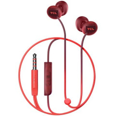 TCL In-ear Wired Headset, Frequency of response: 10-23K, Sensitivity: 104 dB, Driver Size: 8.6mm, Impedence: 28 Ohm, Acoustic sy