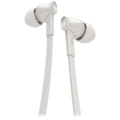 TCL In-ear Wired Headset, Strong Bass, Frequency of response: 10-22K, Sensitivity: 107 dB, Driver Size: 8.6mm, Impedence: 16 Ohm