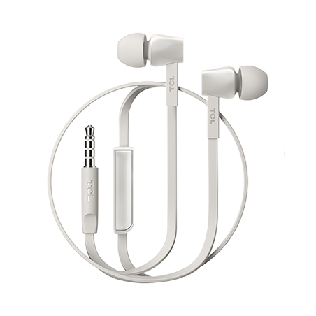 TCL In-ear Wired Headset, Strong Bass, Frequency of response: 10-22K, Sensitivity: 107 dB, Driver Size: 8.6mm, Impedence: 16 Ohm