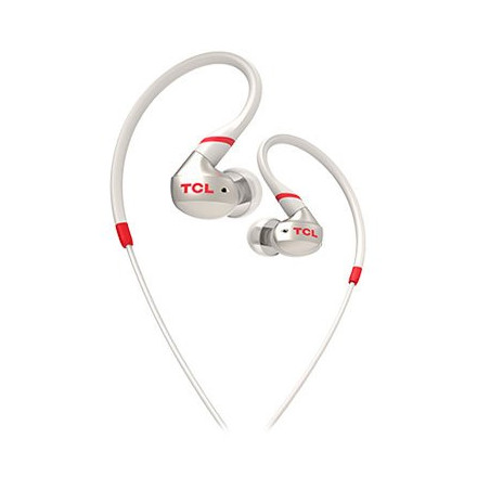 TCL In-ear Wired Sport Headset, IPX4, Frequency of response: 10-22K, Sensitivity: 100 dB, Driver Size: 8.6mm, Impedence: 16 Ohm,