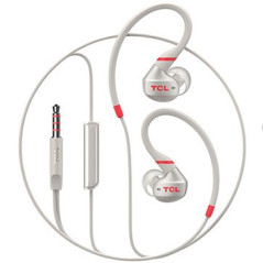 TCL In-ear Wired Sport Headset, IPX4, Frequency of response: 10-22K, Sensitivity: 100 dB, Driver Size: 8.6mm, Impedence: 16 Ohm,