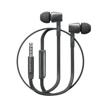 TCL In-ear Wired Headset, Strong Bass, Frequency of response: 10-22K, Sensitivity: 107 dB, Driver Size: 8.6mm, Impedence: 16 Ohm