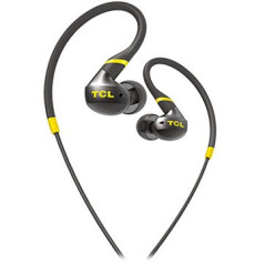 TCL In-ear Wired Sport Headset, IPX4, Frequency of response: 10-22K, Sensitivity: 100 dB, Driver Size: 8.6mm, Impedence: 16 Ohm,