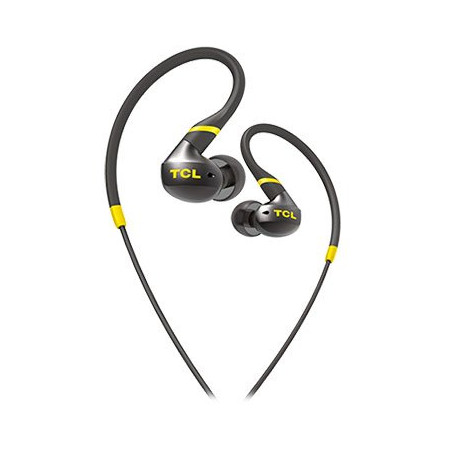 TCL In-ear Wired Sport Headset, IPX4, Frequency of response: 10-22K, Sensitivity: 100 dB, Driver Size: 8.6mm, Impedence: 16 Ohm,