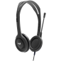 LOGITECH H111 Corded Stereo Headset - BLACK - 3.5 MM