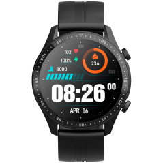 Blackview X1 Pro, 1.39inch HD LCD G+F 360x360, 300mAh Battery, 24-hour Heart Rate Detection, Call Function, 100 sports modes, Mu