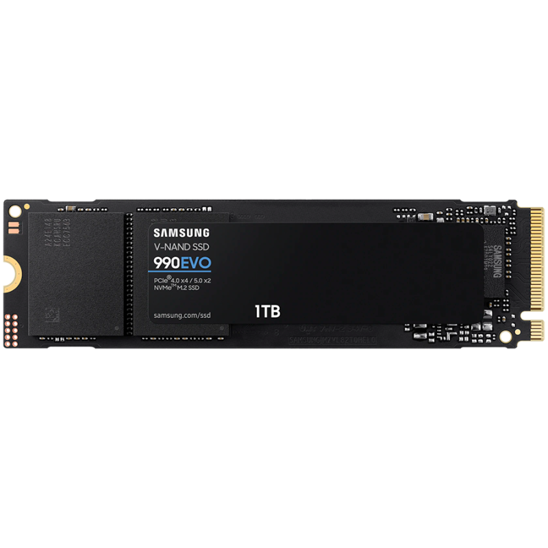 Samsung SSD 1TB 990 Evo M.2 80mm PCIEx4 PCI 4.0 / PCIEx2 PCI 5.0 Client 5 yrs