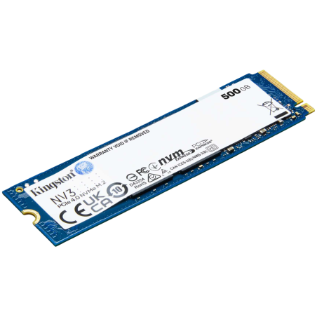 Kingston 500GB NV3 SSD M.2 2280 PCIe 4.0 NVMe