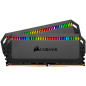Corsair DDR4, 3200MHz 16GB 2x8GB DIMM, Unbuffered, 16-18-18-36, XMP 2.0, DOMINATOR PLATINUM RGB Black Heatspreader, RGB LED, 1.3