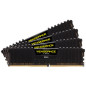 Corsair DDR4, 3600MHz 128GB 4x32GB DIMM, Unbuffered, 18-22-22-42, XMP 2.0, Vengeance LPX black, Black PCB, 1.35V, EAN:0840006621