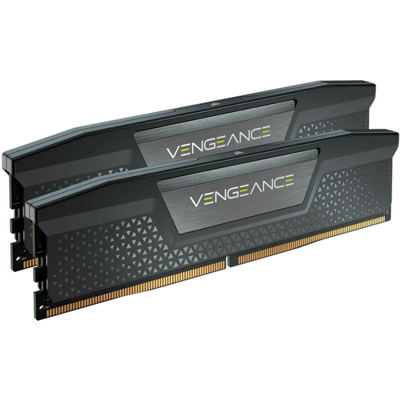 CORSAIR VENGEANCE DDR5 32GB (2x16GB) DDR5 6000 CL38-44-44-96 1.35V Std PMIC Intel XMP Memory - Black, 0840006684442